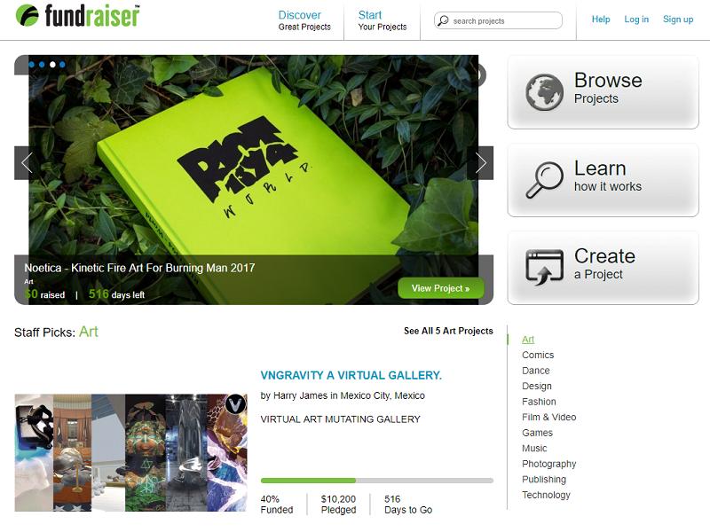 Fundraiser Kickstarter Clone Script Thumbnail